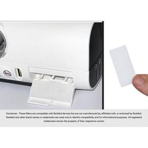 Resmed Airsense 11용 LITE 24PCS CPAP 필터 기계용 일회용 공기 흐름 개선 장치