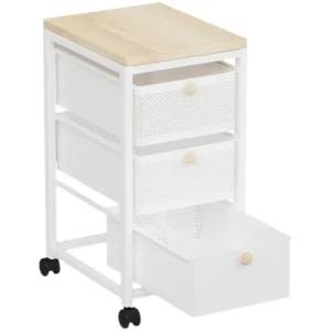 이동식트롤리 주방 트롤리 보관 단 펜트리 바구니 서랍형 틈새장