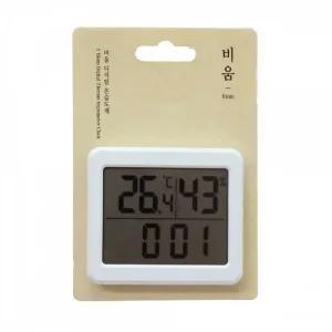 비움 디지털 온습도계 화이트