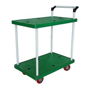 운반카트 리어카 녹색대차 이동식대차 2단 수레 이동식카드 소 75x48x87cm 구루마 카트 천지 리어커