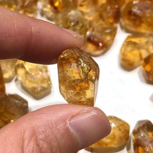 힐링소품,천연 원석1pc 천연석 및 미네랄 정 황수정 자유형 크리스탈 치유 스톤 보석 석영 홈 인테리어 DIY