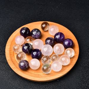 힐링소품,천연 원석천연 정 로즈 쿼츠 크리스탈 공 지구 Reiki 마사지 치유 돌 홈 인테리어 절묘한 미네랄