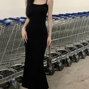 캐주얼 디자인 여름 패션 끈나시 데일리 원피스