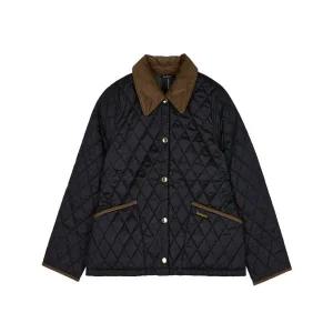 [롯데백화점]바버 FW25 여성 리데스데일 퀄팅 자켓 LQU1851 BK91