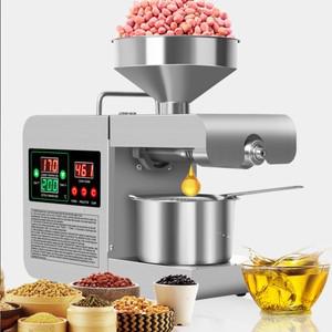 가정용 땅콩 열 오일 추출 기계 용 오일 프레스 mashine 올리브 오일 추출기 스테인레스 스틸 조절 가능한