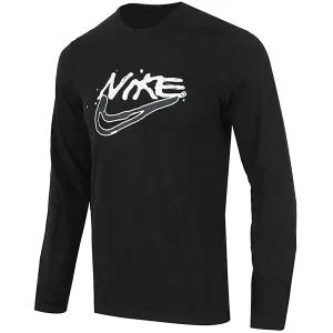 [정품] 나이키 드라이 핏 프린트팩 긴팔 티셔츠 (HV4172-010)