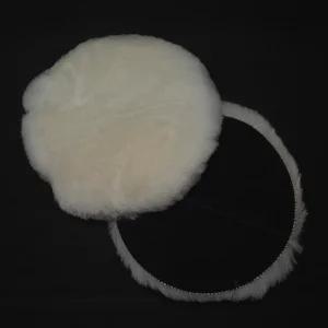 장모 양털 광택 패드 7인치 자동차 폴리싱 차량용 연마 양모 178mm