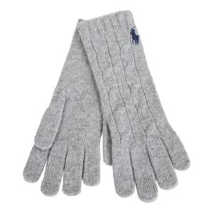 폴로랄프로렌 25FW 울 캐시미어 클래식 케이블 장갑 소프트그레이 WC0676 057