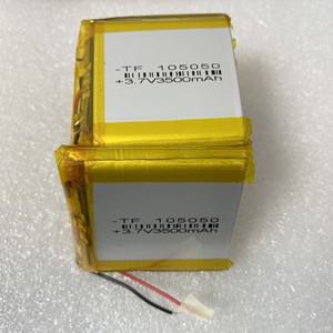 1-10PCS 3.7V 3500mAh 105050 리튬 폴리머 Li-Po 충전식 배터리 셀 Mp3 MP4 MP5 GPS PSP 보조베터리 모바일
