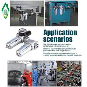 A45Z-공기압 조절기 공기 압축기 필터 SFC300 3/8 수분 트랩 청소 분리기