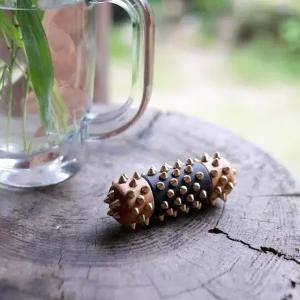 혈액순환 고급 자석 도리깨 해드메이드 수지침 마사지 손안마 지압 볼 향나무 두통 혈침기