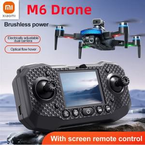 M6 드론 8K 전문 HD 카메라 5G 와이파이 FPV 비디오 4K UAV 화면 리모컨 RC 쿼드콥터