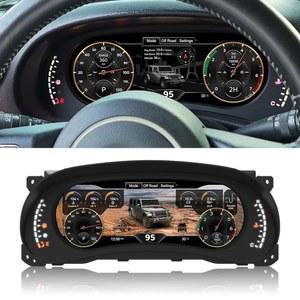 지프 랭글러 JK 2011-2017 스피드미터 업그레이드용 WISLINKVISONTEK 디지털 계기판 디스플레이, 12.3인치 HD 화면 1920*720, 2S 고속 부팅, 플러그 앤 플레이, 비파괴 설치, OTA 업그레이드