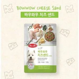 바우와우 치즈샌드 믹스120g