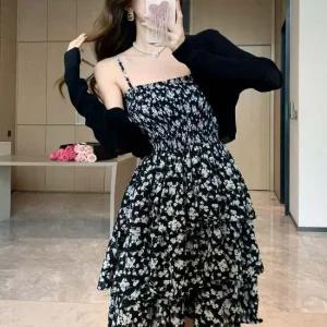 여성 볼레로 시원한 여름 크롭 니트 가디건