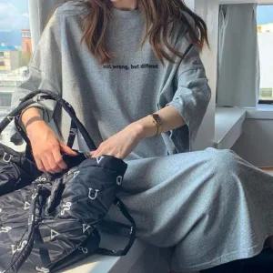 오버핏 기본 원피스 바캉스룩 코디 휴가패션 롱원피스