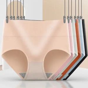 40수 면소재 트웬슈 하이웨스트 여성팬티 면팬티 보정속옷 복대팬티 거들 똥배팬티 뱃살보정팬티 여성팬티
