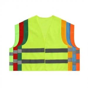 하이라이트 베이직 반사 안전조끼 작업용조끼 배달조끼 반사조끼 야광조끼 형광조끼 공사장조끼 방범조끼
