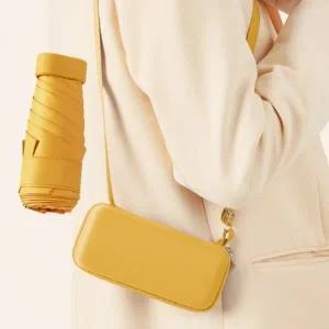 UV 자외선차단 초경량 숄더백 5단 미니우산 포켓우산 예쁜우산 UV우산 암막우산 양우산 5단우산 수동우산