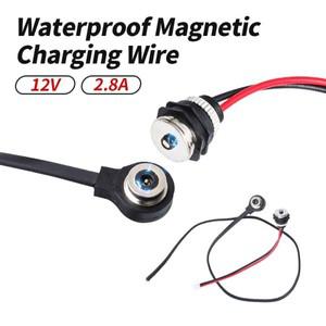 2.8A 12V 회로 마그네틱 충전 커넥터 케이블 방수 남성 여성 웨어러블 Deivce에 대 한 안티 숏 머리 날짜