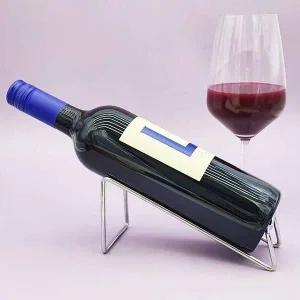 와인랙 1구 와인홀더 와인보관 실버