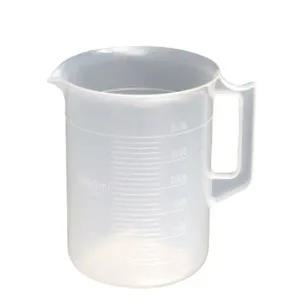 [콩심팥심]플라스틱비커 3000cc 주방 계량컵 학교 실험실 손잡이