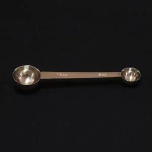 [콩심팥심]기본형 스텐 양면 계량스푼 1개