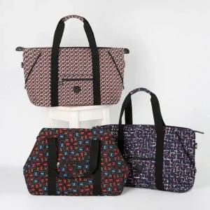 [콩심팥심]인기적인 패턴 더플백 엄마 외출 나들이 캐주얼 가방 쇼퍼백 바디백