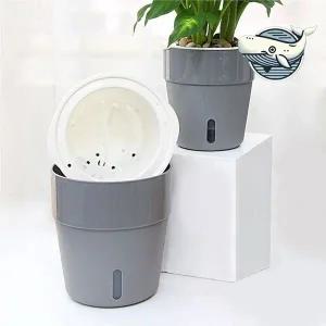자동물급수 플라스틱 화분 인테리어 식물용 화분