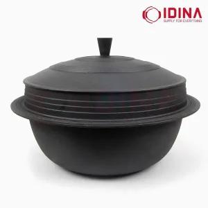 [콩심팥심]주방용품 무쇠 대형냄비 인덕션 가마솥 14cm