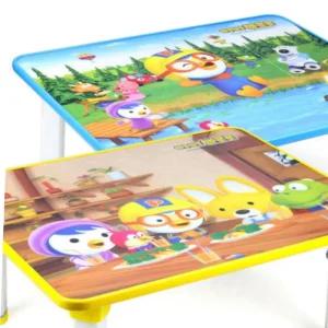 공부상 유아 접이식 어린이 책상 밥상 뽀로로 소풍