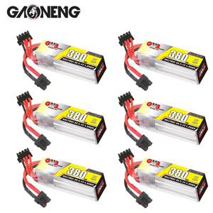 GNB RC 자동차 보트용 Lipo 배터리 헬리콥터 쿼드콥터 FPV 레이싱 드론 예비 부품 HV 3s 11.4v 380mAh 90c