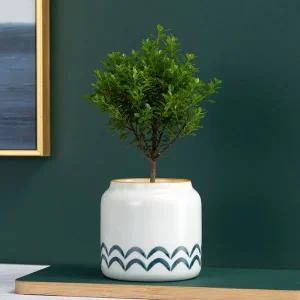 [셀러에이드]도자기 선인장화분 화초 미니 화분