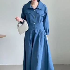 [다잇템] 여자 셋업 핀턱 단추 박시 크롭자켓 긴치마 세트_19700624_588872