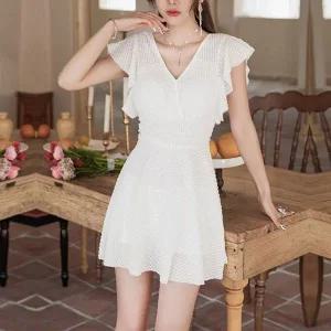 [하프클럽/]여성 모노키니 일체형 원피스 수영복 여자 체형커버 휴양지