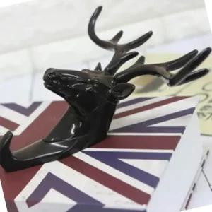 사슴뿔 디자인 벽걸이 후크 옷걸이 가정용 수납 악세서리 (WFK8OJC)