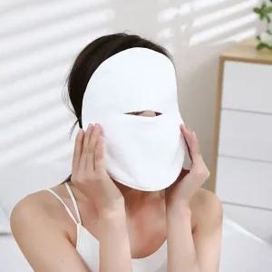 순면 극세사 얼굴 스팀 타올 페이스 수건 타월 찜질 (WFK8I0M)