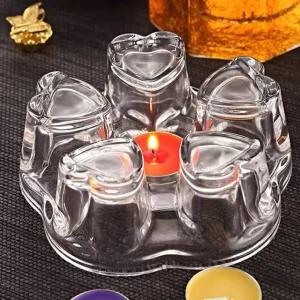 주전자 티포트워머 하트 유리 티워머 (WE0942D)