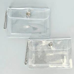 [콩심팥심]투명PVC 카드지갑 포토카드 교통카드 케이스 파우치