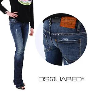 [디스퀘어드2] 아도니스 딥블루 부츠컷JEAN LA0345