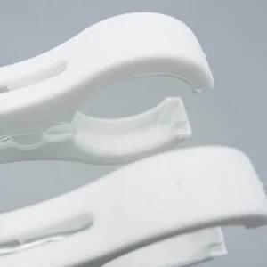 대형 튼튼한 빨래집게 다용도 이불 고정용 집게 화이트 (WFK8PDF)