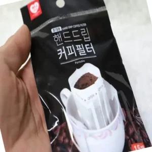 커피 필터 손잡이형 드립 차거름망 거름종이 (WFK8PFH)