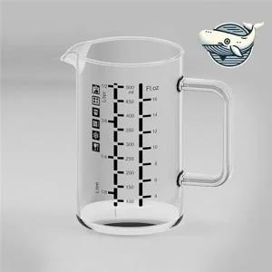 내열 유리 계량컵 500ml 다용도 저그 요리 글라스계량저그