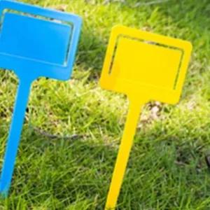 식물 이름 표시판 방수형 18cm 정원용 이름표 삽입형 팻말 (WFK8PLO)