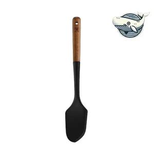 내열 실리콘 스패츌라 주방용품 블랙 요리 도구 실리콘볶음주걱