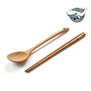 티크 원목 커트러리 내추럴 수저 바베큐 식기 우드숟가락 우드스푼