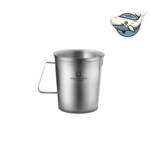 내열성 스테인리스 계량컵 500ml 조리 용기 스텐계량컵 스텐비커