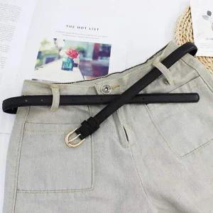 여자 캐주얼 벨트 02여성벨트화이트 패션 슬림 치마