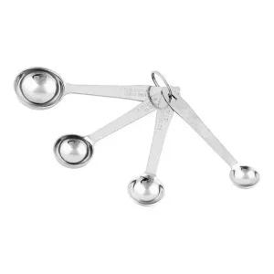 스텐 계량 스푼-4종set 용량 베이킹 요리