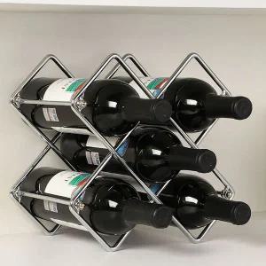 [셀러에이드]PrimeBulk 메탈 와인병보관대 와인랙